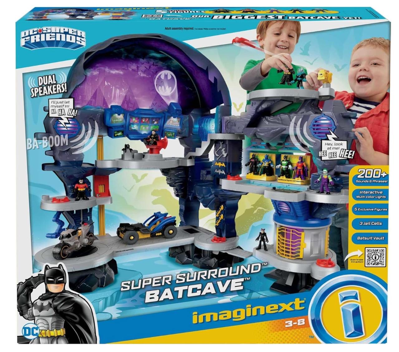 Fisher-Price Imaginext DC Super Friends Super Surround Baticueva