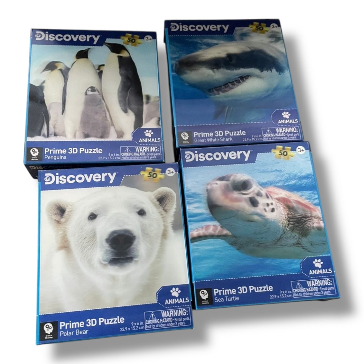 Colección de Rompecabezas Discovery 3D Animales Polares